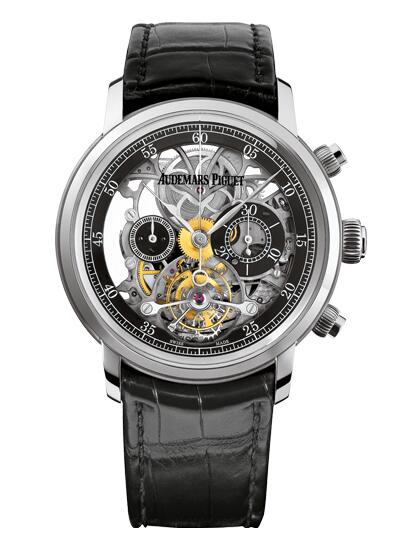 Review Best Audemars Piguet JULES AUDEMARS TOURBILLON CHRONOGRAPH watch 26346BC.OO.D002CR.02